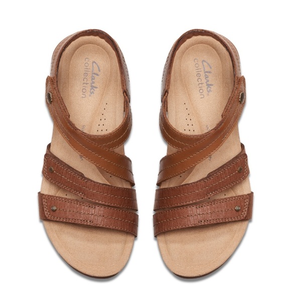 Clark’s Calenne Clara Velcro women’s sandals sz 12 nwob - Picture 7 of 7